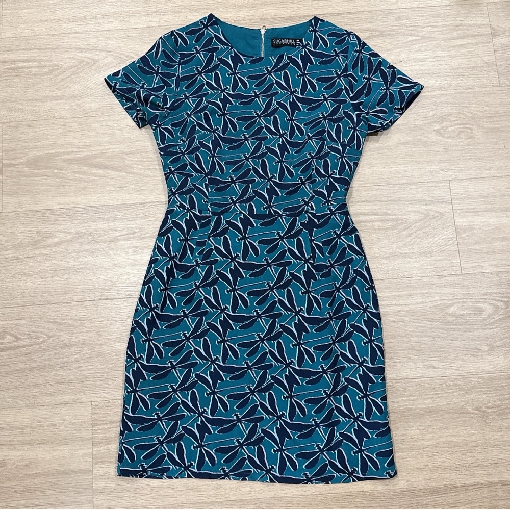 3 for $15 Sugarhill Boutique Teal Green Dragonfly Dress summer vacation boho 2